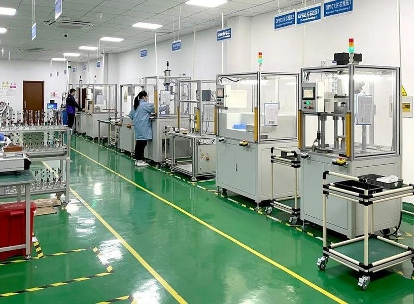 Shanghai Oetex Auto Parts Co.,Ltd fabrikantenproductielijn
